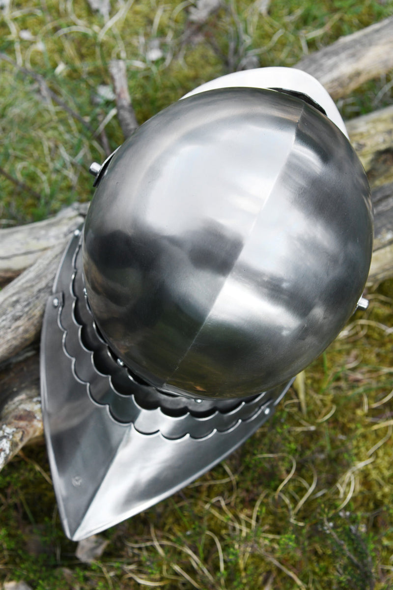 Sallet mit Visier 1480, 2 mm (battle-ready) 