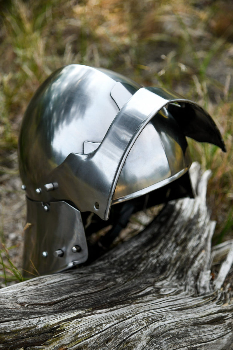 Duitse sallet Nuremberg, 2 mm (battle-ready)