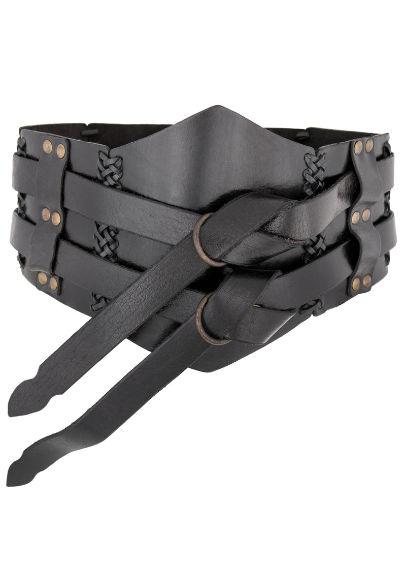 Middeleeuwse riem Elena, zwart