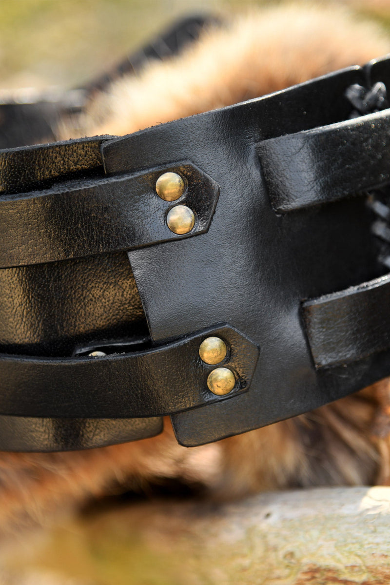 Middeleeuwse riem Elena, zwart