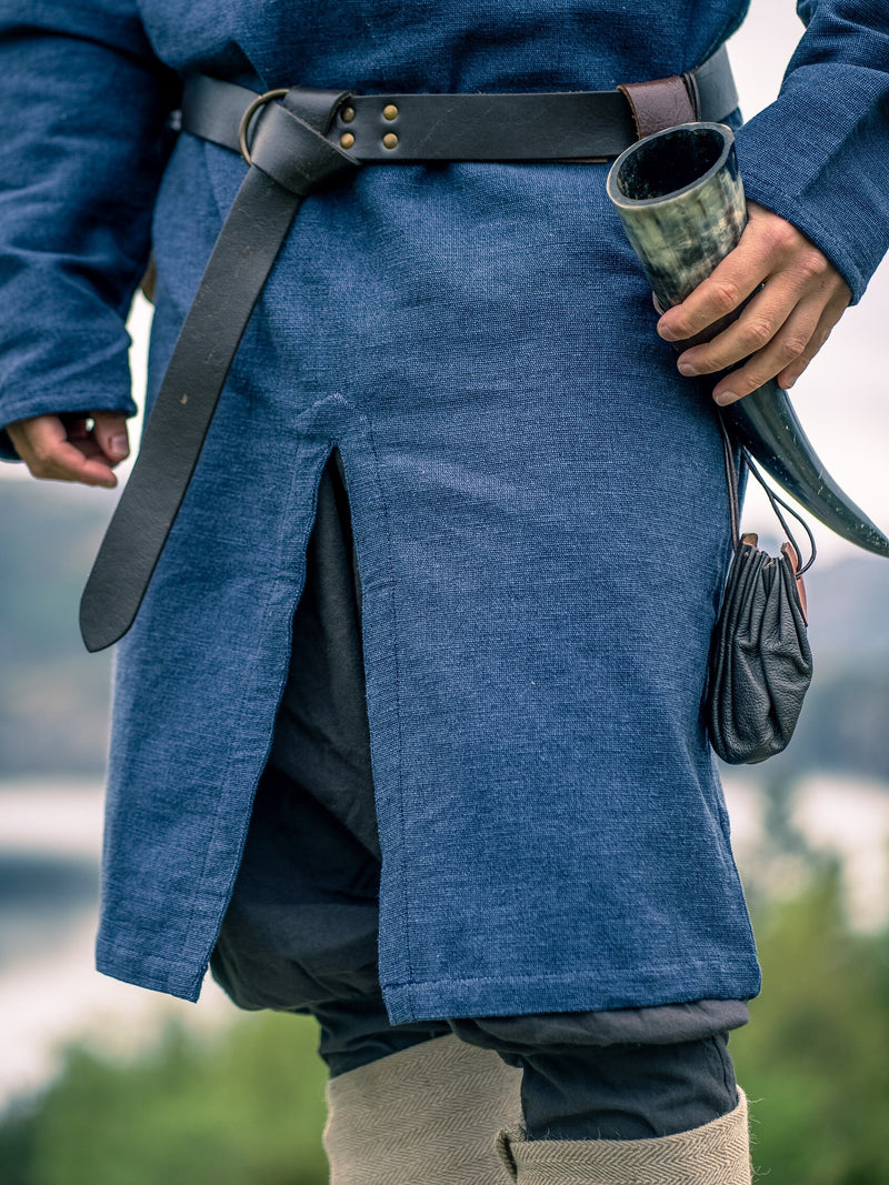 Lange Vikingtuniek Hvitserk, blauw
