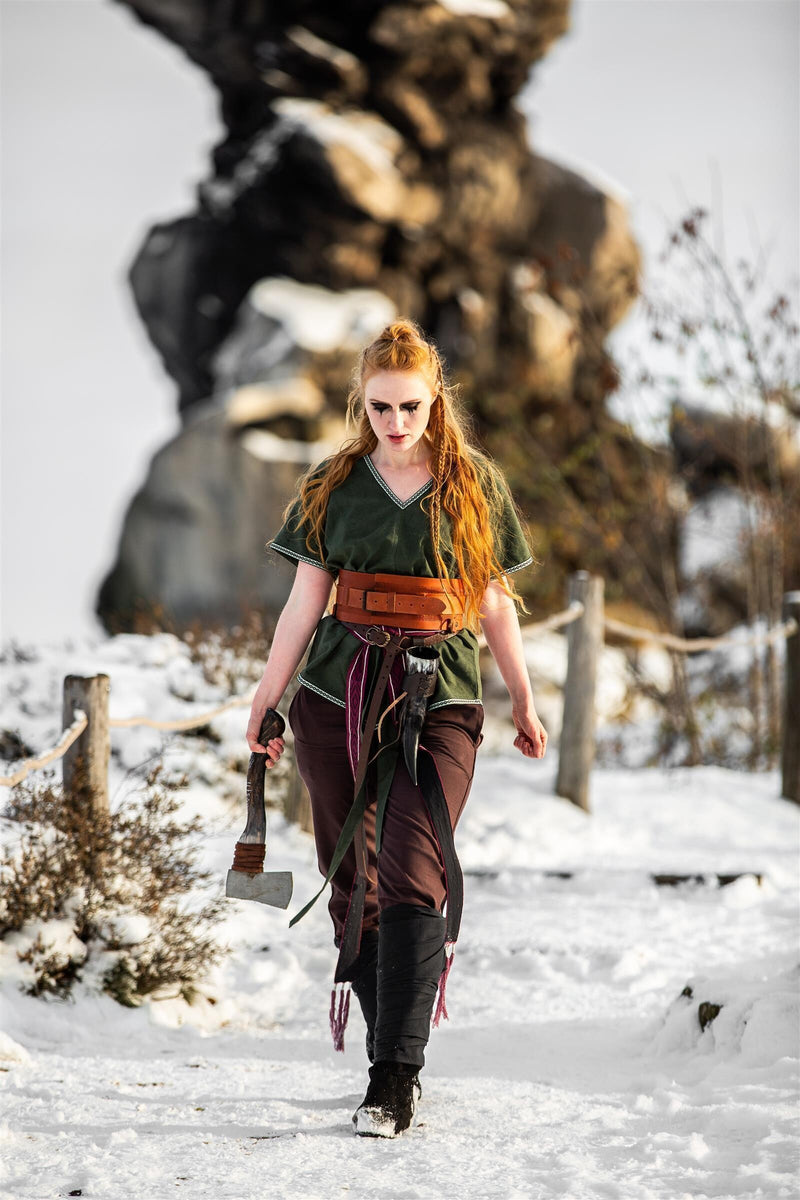 Valkyrie tuniek Brynhild, groen