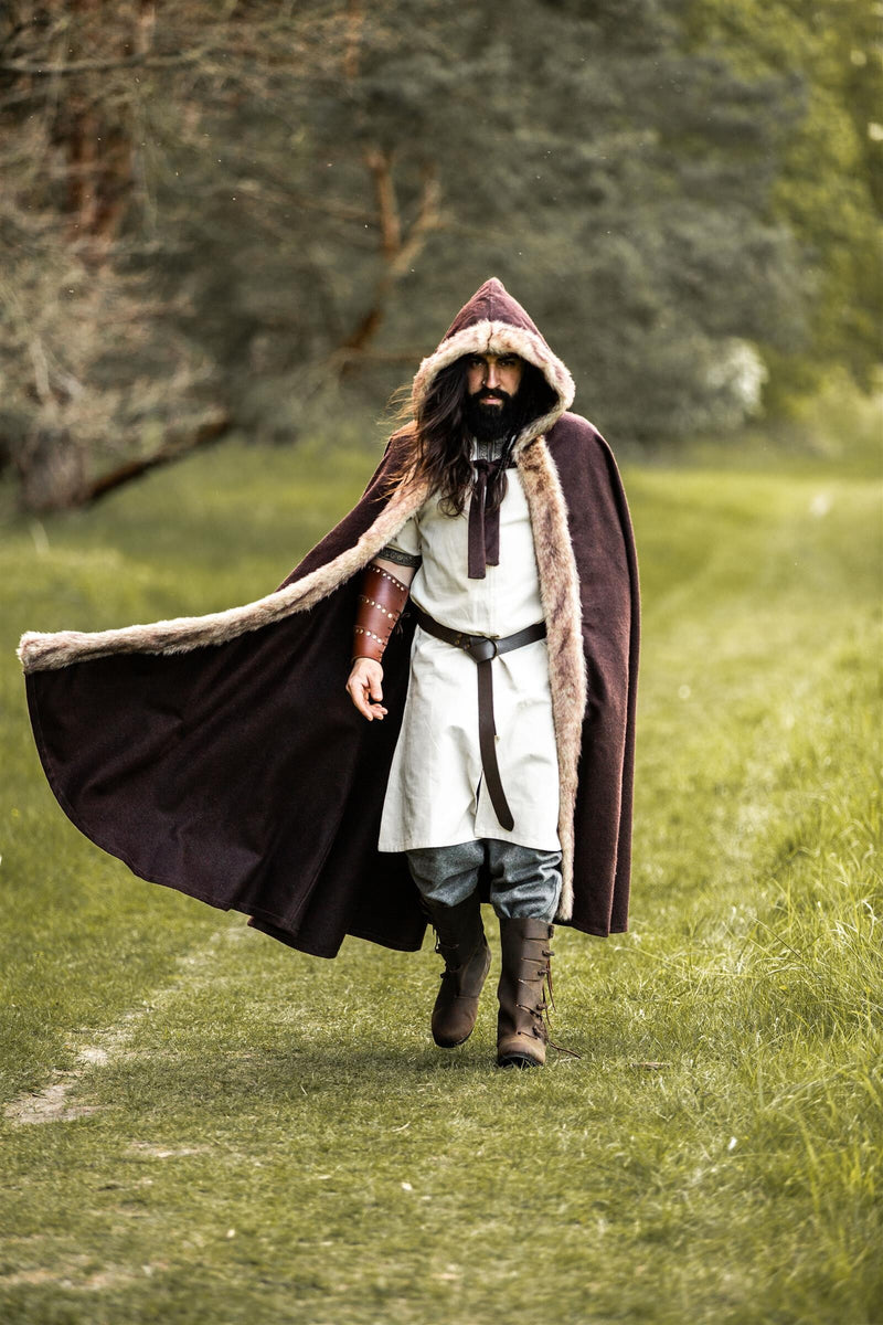 Vikingmantel Fjell, bruin, wolmix, bruin