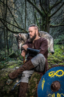 Vikingbroek Jorvik, grijs, wolmix