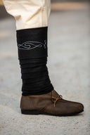 Beenwindsels Duco, zwart, wolmix