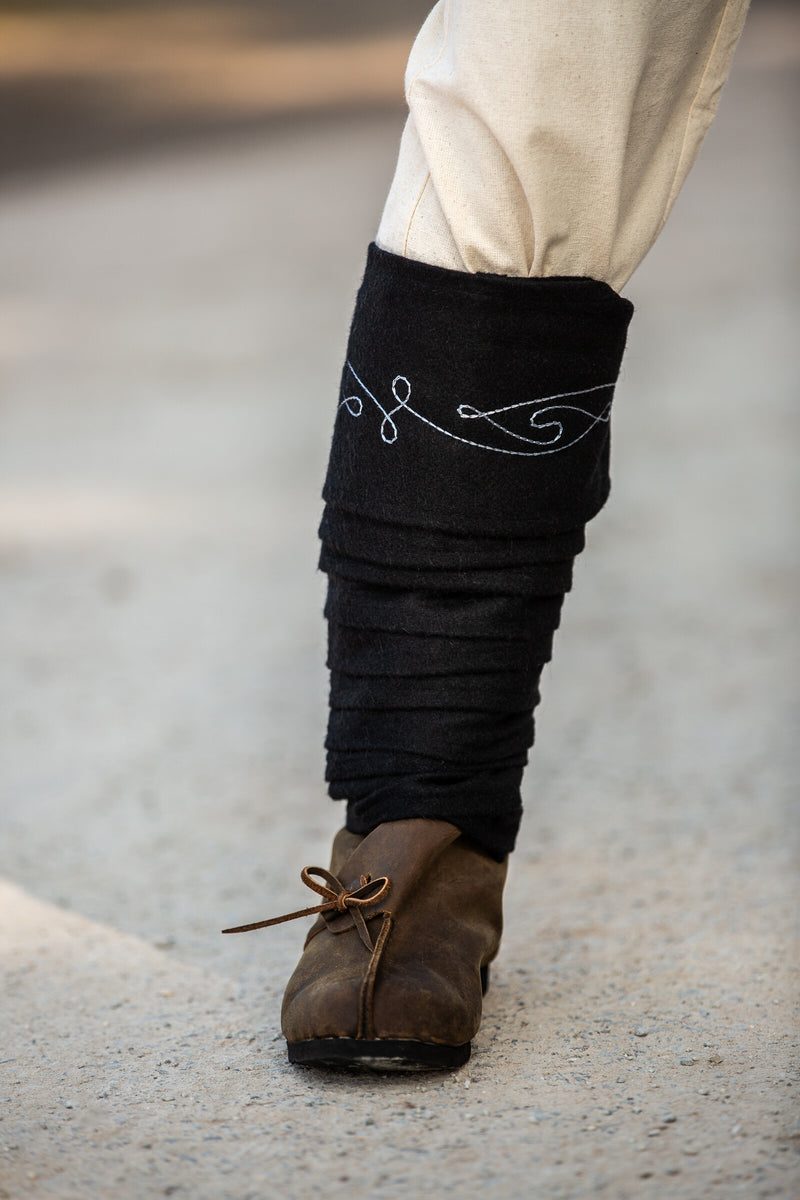 Beenwindsels Duco, zwart, wolmix